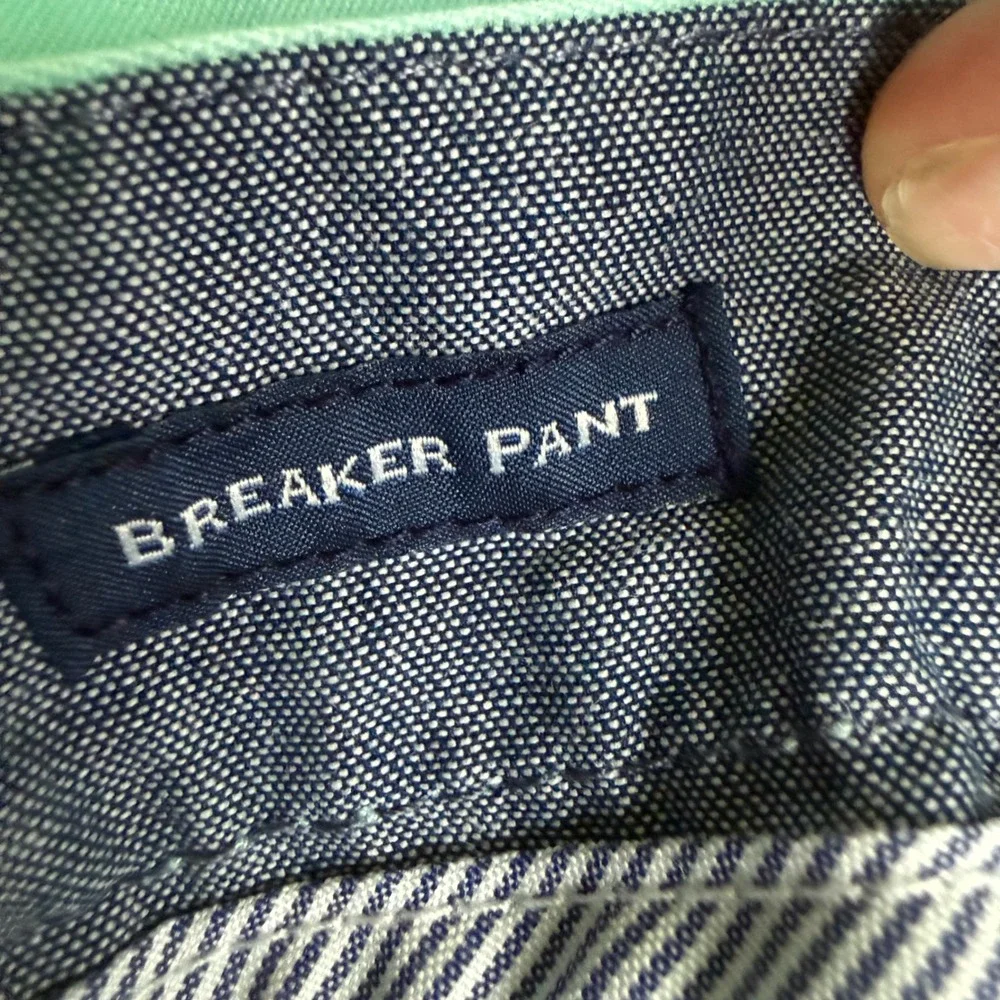 Vineyard Vines Breaker Pant Mens 38x32 Mint Green Coastal Stretch Chino Trousers